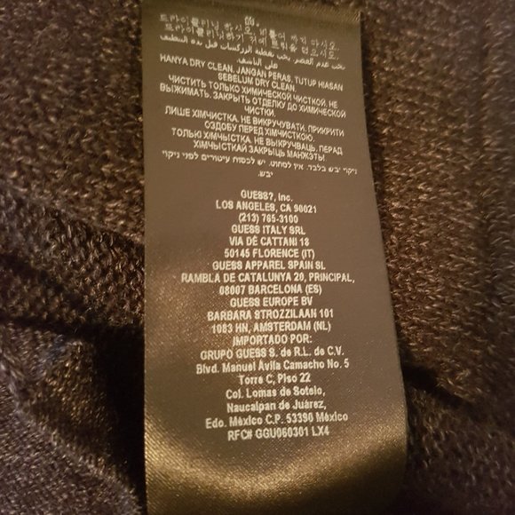 Guess Men's Cardigan Knit Sweater with Pockets! - Picture 10 of 10